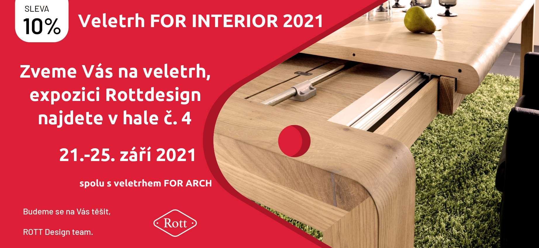 Veletrh FOR INTERIOR podzim 2021