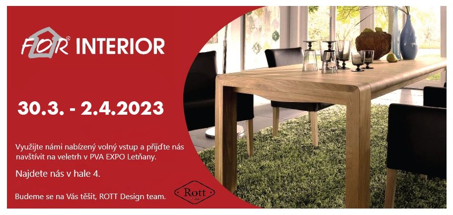 Veletrh FOR INTERIOR jaro 2023