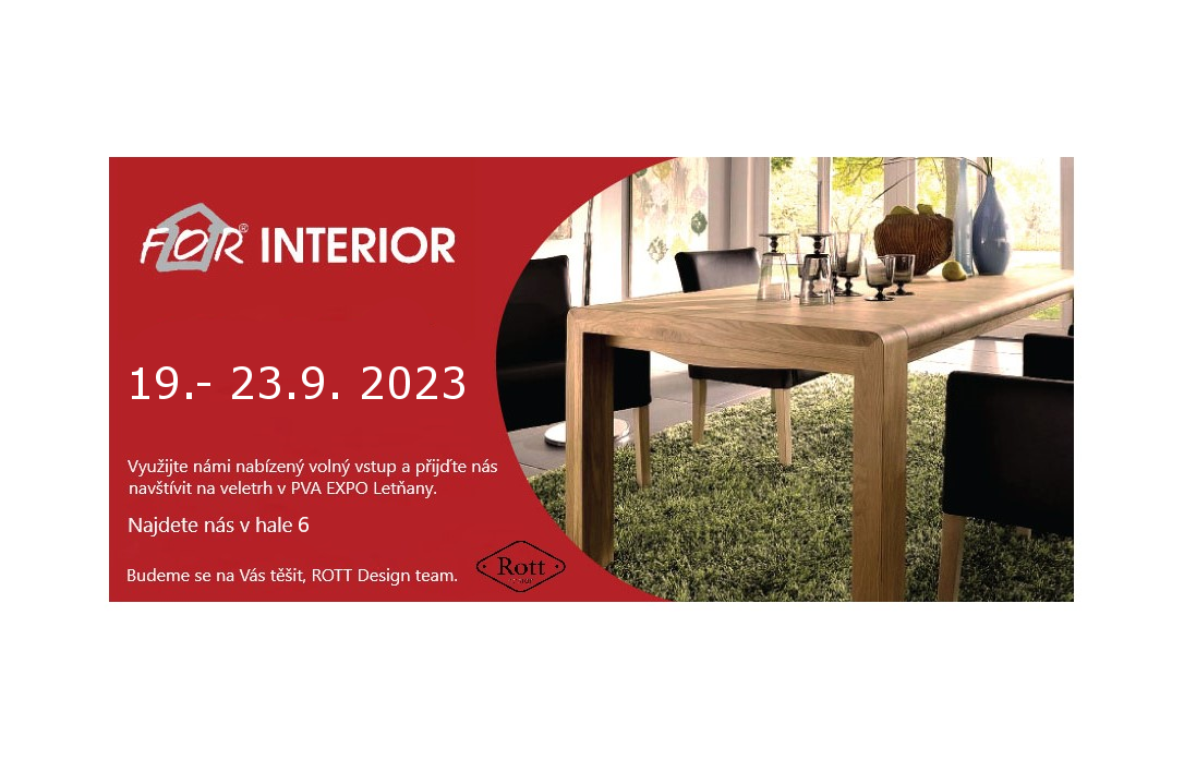 Veletrh FOR INTERIOR podzim 2023